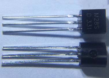 Пластмасса транзисторов силы ТО-92 подсказки М28С НПН поместила ПД 625мВ