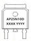 Конвертеры транзистора силы 25А Мосфет АП25Н10С 100В ТО-252 СОП-8 ДК-ДК