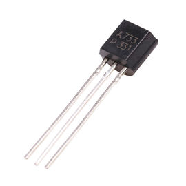 Пластмасса транзисторов силы ТО-92 подсказки А733 ПНП - поместите транзисторы